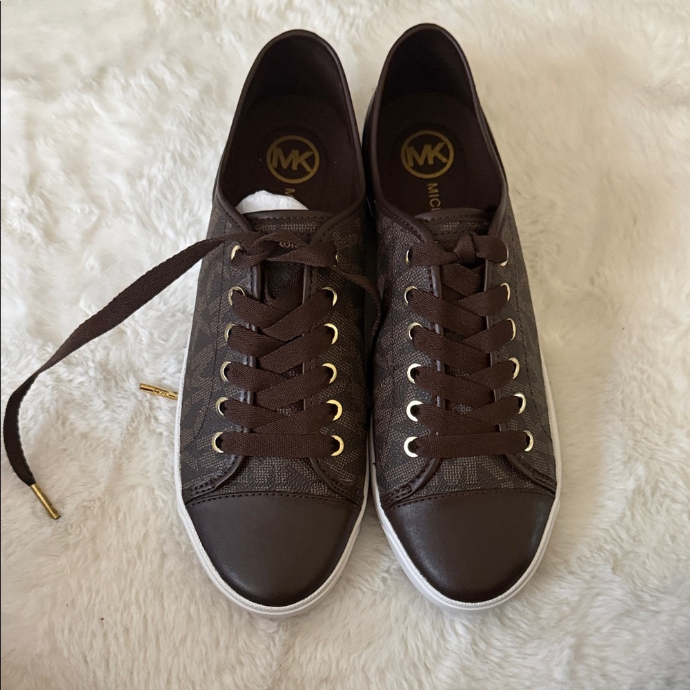 MICHAEL KORS Leather Sneaker - Picture 3 of 4